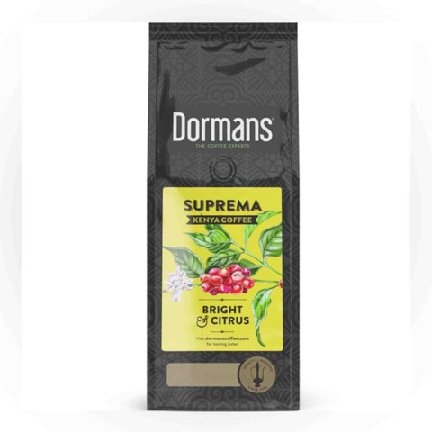 Dormans Suprema Medium Ground Dark Coffee Beans 375g